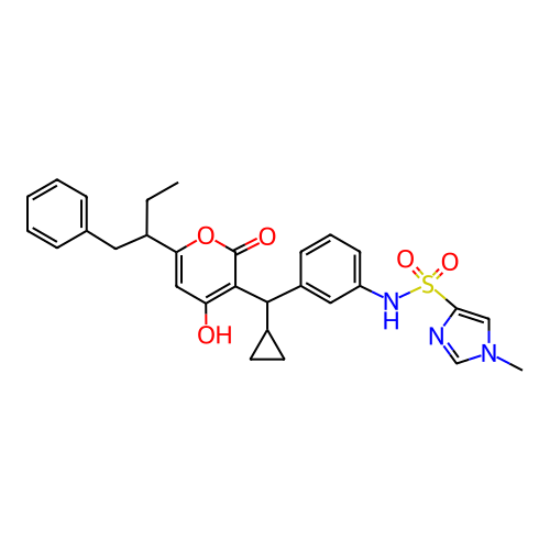 Chemical structure of BindingDB Monomer ID 1178
