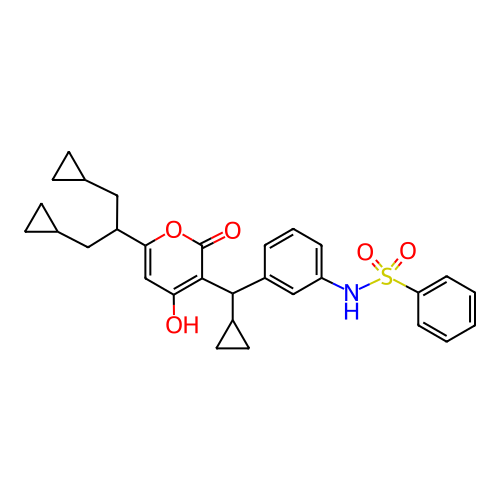 Chemical structure of BindingDB Monomer ID 1181