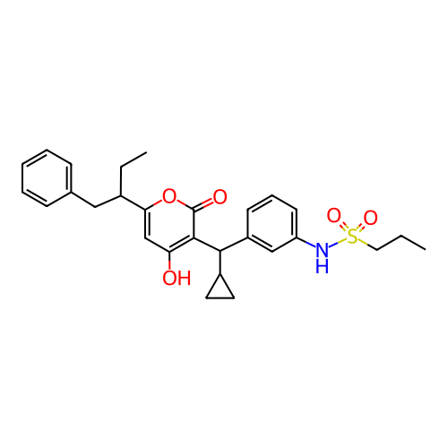 Chemical structure of BindingDB Monomer ID 1185