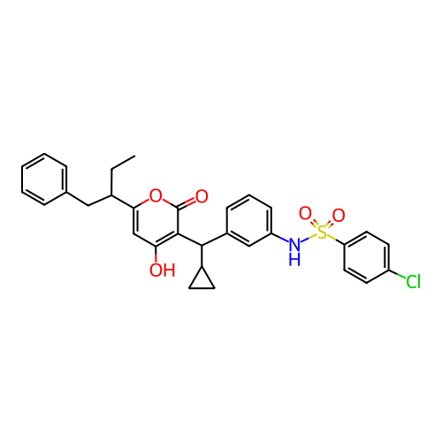 Chemical structure of BindingDB Monomer ID 1188