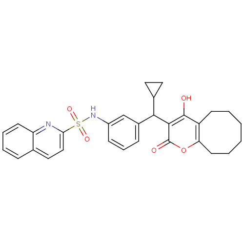 Chemical structure of BindingDB Monomer ID 1489