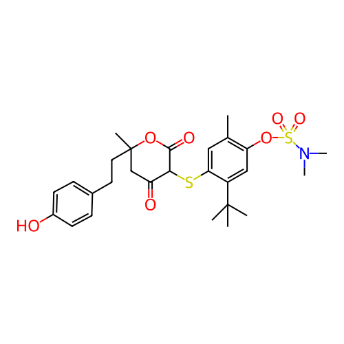 Chemical structure of BindingDB Monomer ID 2541
