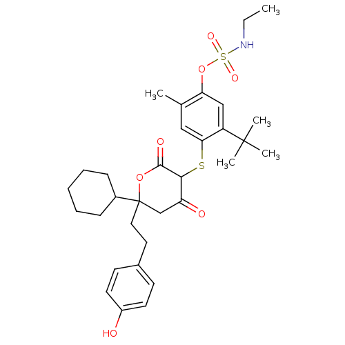 Chemical structure of BindingDB Monomer ID 2549