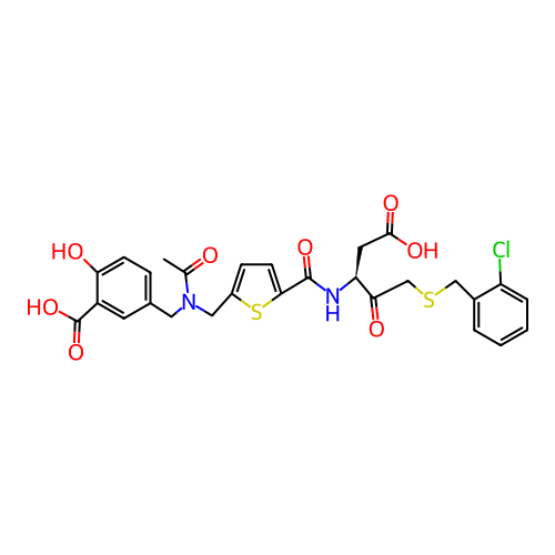 Chemical structure of BindingDB Monomer ID 256
