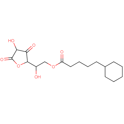 Chemical structure of BindingDB Monomer ID 2564