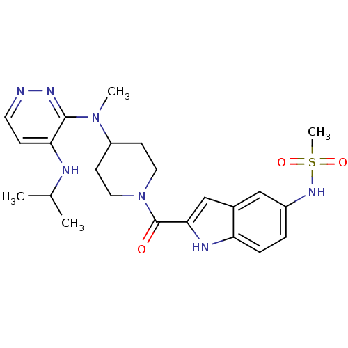 Chemical structure of BindingDB Monomer ID 2662