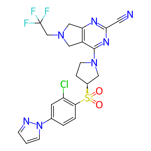 Chemical structure of BindingDB Monomer ID 2804