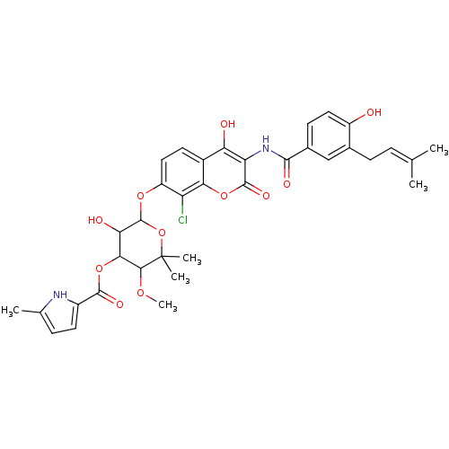 Chemical structure of BindingDB Monomer ID 283