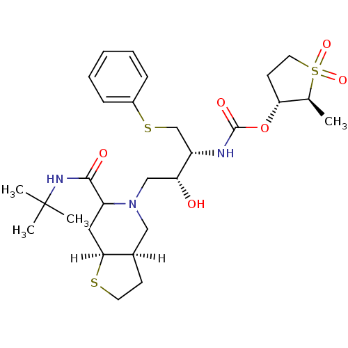 Chemical structure of BindingDB Monomer ID 312