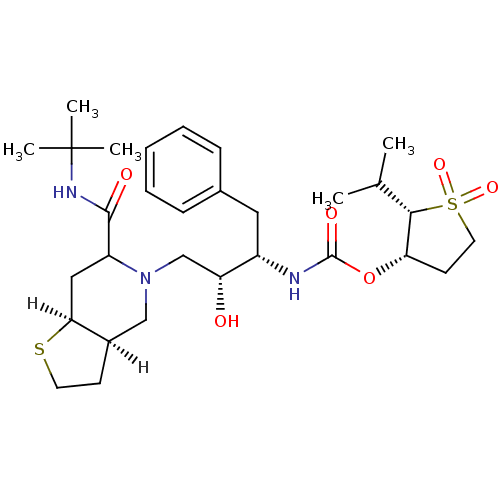 Chemical structure of BindingDB Monomer ID 319