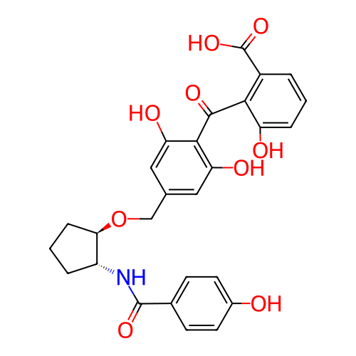 Chemical structure of BindingDB Monomer ID 3220