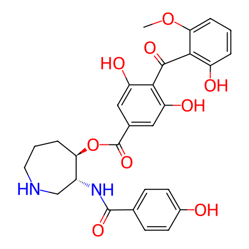 Chemical structure of BindingDB Monomer ID 3231