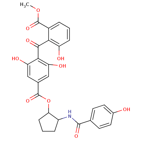 Chemical structure of BindingDB Monomer ID 3250