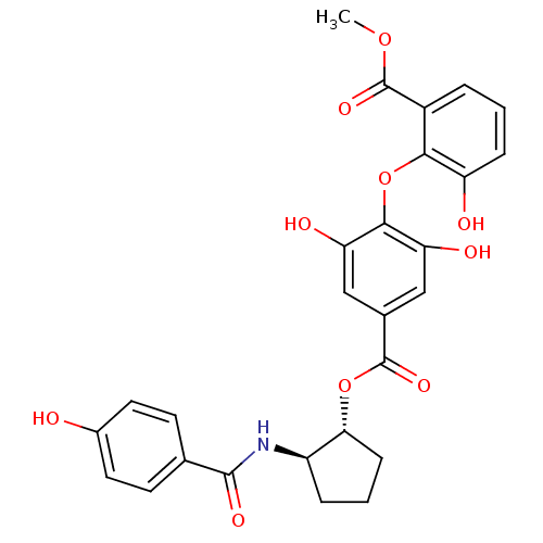 Chemical structure of BindingDB Monomer ID 3252