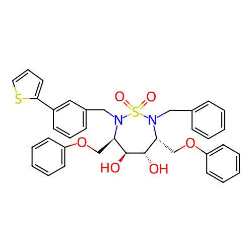 Chemical structure of BindingDB Monomer ID 334