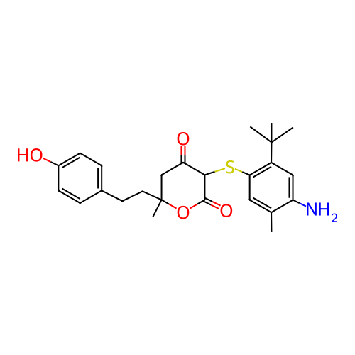 Chemical structure of BindingDB Monomer ID 408