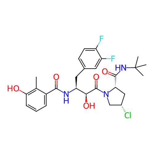 Chemical structure of BindingDB Monomer ID 4131