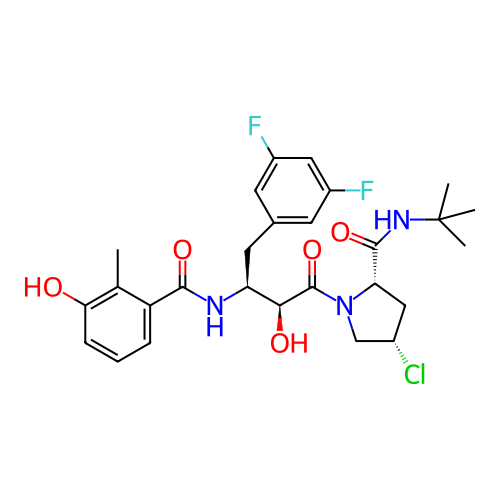 Chemical structure of BindingDB Monomer ID 4132