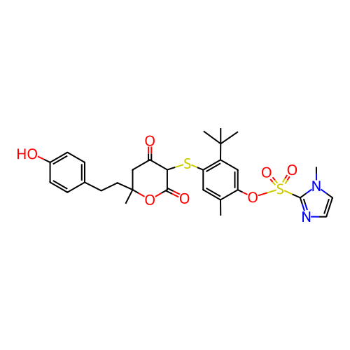 Chemical structure of BindingDB Monomer ID 441