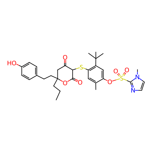 Chemical structure of BindingDB Monomer ID 446