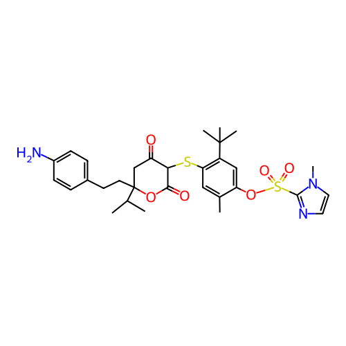 Chemical structure of BindingDB Monomer ID 454