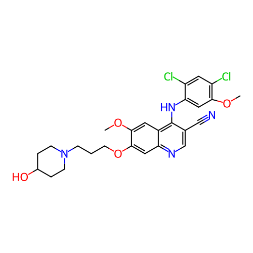 Chemical structure of BindingDB Monomer ID 4560
