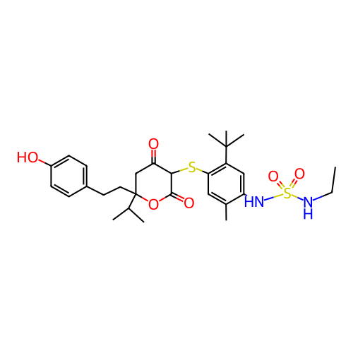 Chemical structure of BindingDB Monomer ID 457
