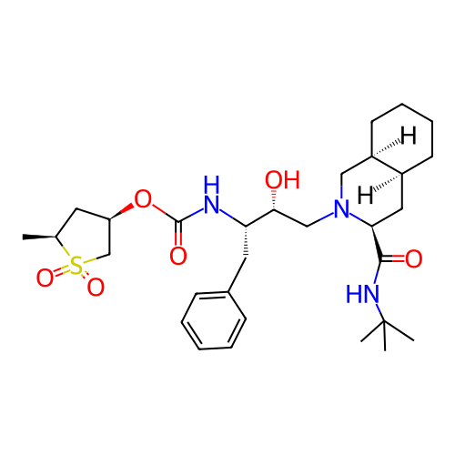 Chemical structure of BindingDB Monomer ID 536