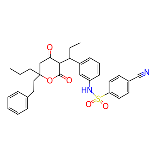 Chemical structure of BindingDB Monomer ID 545