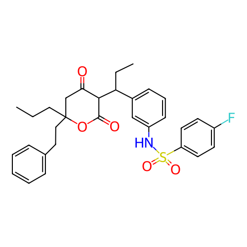 Chemical structure of BindingDB Monomer ID 546