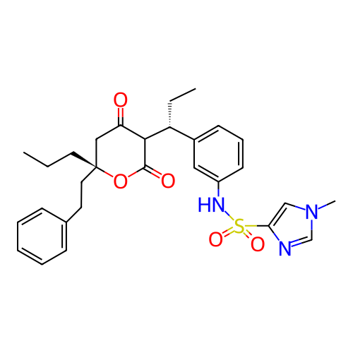 Chemical structure of BindingDB Monomer ID 550