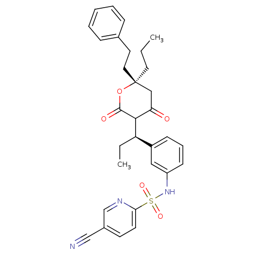 Chemical structure of BindingDB Monomer ID 553