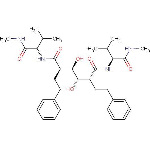 Chemical structure of BindingDB Monomer ID 586