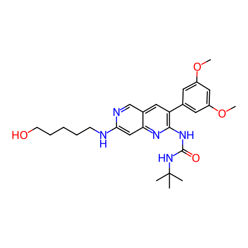 Chemical structure of BindingDB Monomer ID 6180