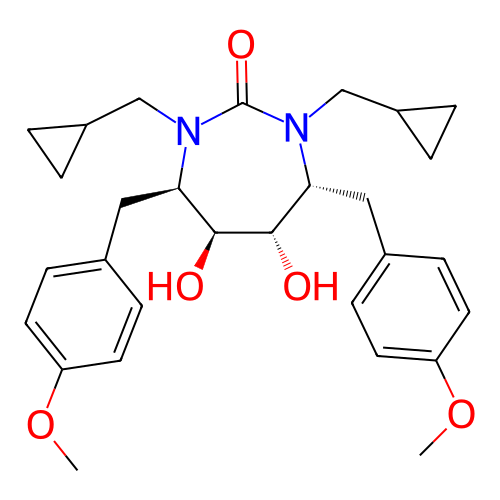 Chemical structure of BindingDB Monomer ID 7068