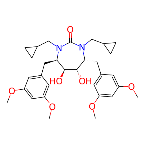 Chemical structure of BindingDB Monomer ID 7070