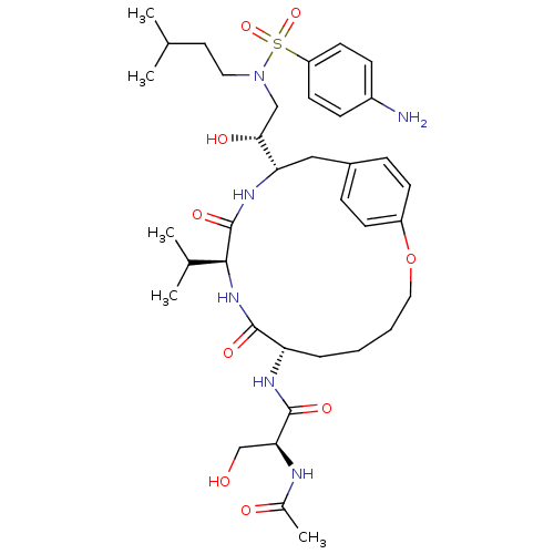 Chemical structure of BindingDB Monomer ID 797