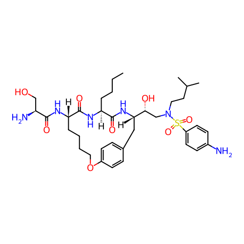 Chemical structure of BindingDB Monomer ID 801
