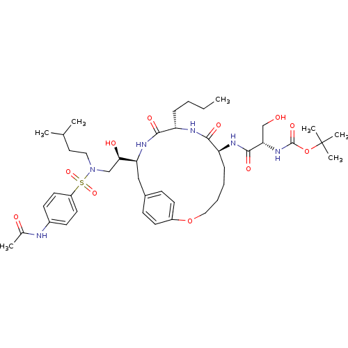 Chemical structure of BindingDB Monomer ID 802