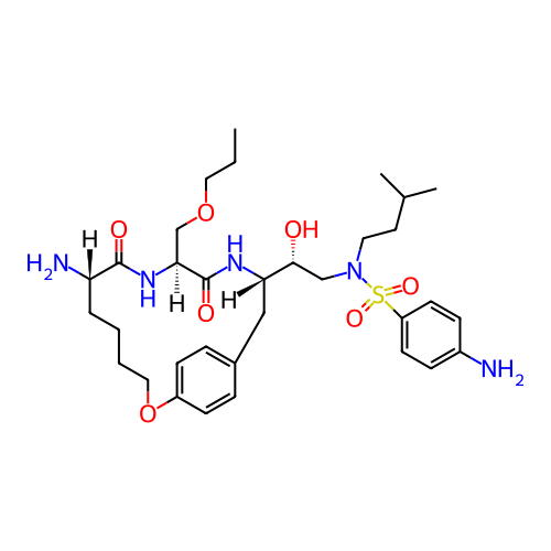 Chemical structure of BindingDB Monomer ID 804
