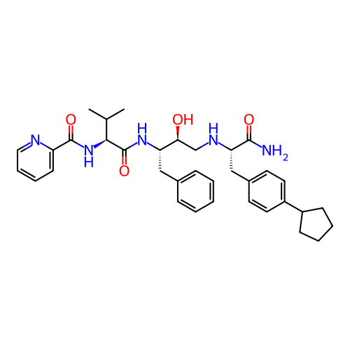 Chemical structure of BindingDB Monomer ID 8107