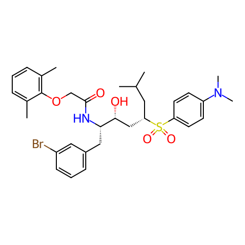 Chemical structure of BindingDB Monomer ID 8124