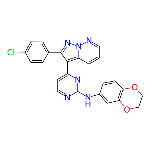 Chemical structure of BindingDB Monomer ID 8195