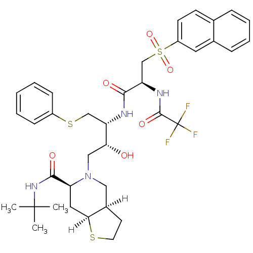 Chemical structure of BindingDB Monomer ID 822