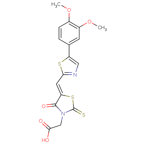 Chemical structure of BindingDB Monomer ID 8450