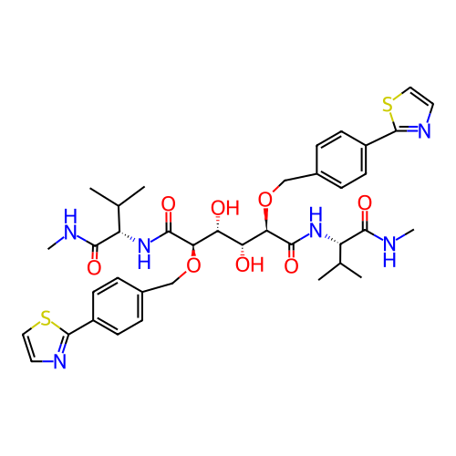 Chemical structure of BindingDB Monomer ID 853