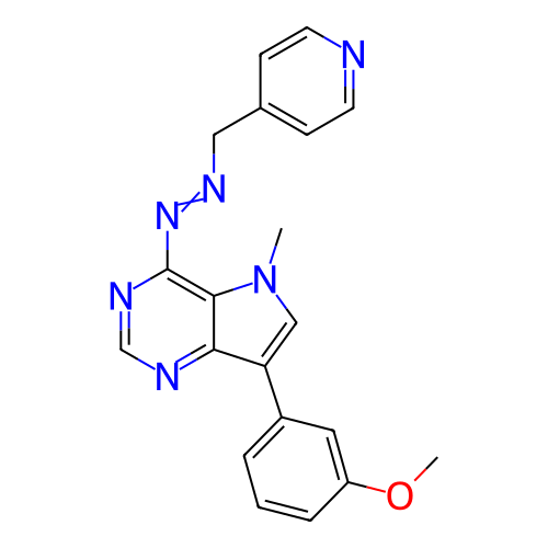 Chemical structure of BindingDB Monomer ID 8537