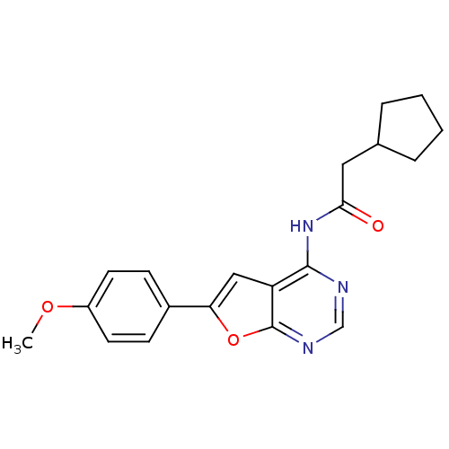 Chemical structure of BindingDB Monomer ID 8564