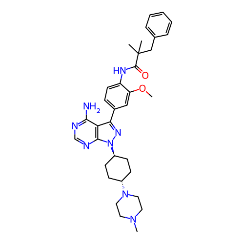 Chemical structure of BindingDB Monomer ID 8804