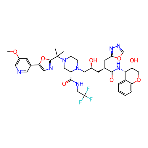 Chemical structure of BindingDB Monomer ID 9117